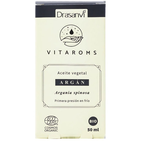 Óleo Vegetal Orgânico Argan Cosmos 50Ml Vitaroms Drasanvi