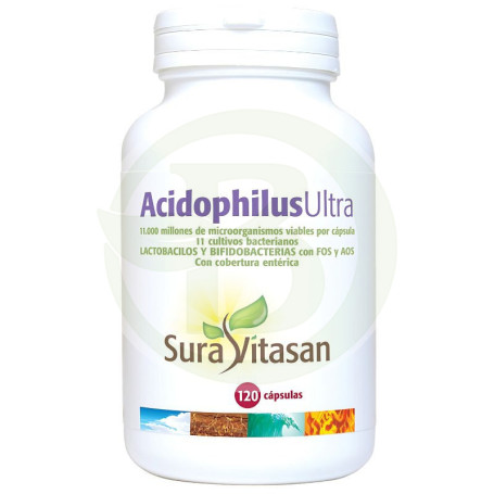 Acidophilus Ultra 120 Cápsulas Sura Vitasan