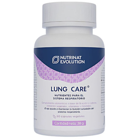 Cuidado Pulmonar 60 Cápsulas Vegetais Nutrinat Evolution