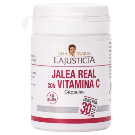 Geléia Real com Vitamina C 60 Cápsulas Ana María Lajusticia