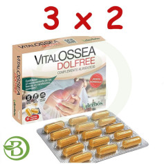 Pacote 3x2 Vitalossea Dolfree 30 Cápsulas Derbos