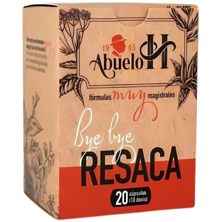 Bye Bye Hangover 20 Cápsulas Vovô H
