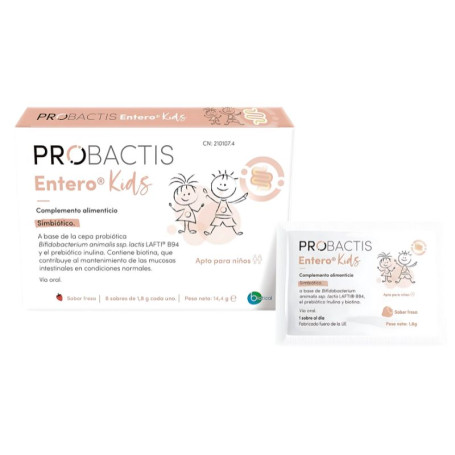 Probactis Enterokids 8 Envelopes Saúde Biótica
