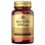 Biotina 1000Mcg 50 Cápsulas Solgar