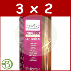 Pacote 3x2 Cabelo, Pele e Unhas 60 Cápsulas Pure State