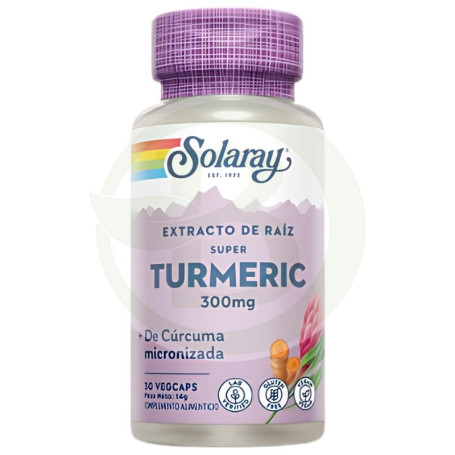 Super Tumeric 30 Capsules Solaray