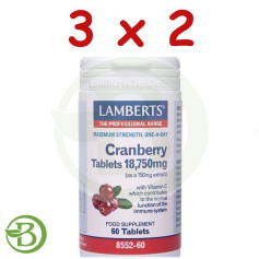 Cranberry 18.750Mg. 60 comprimidos Lamberts