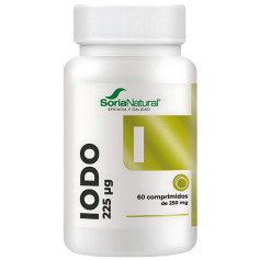 Liberação sustentada de iodo 60 comprimidos Soria Natural