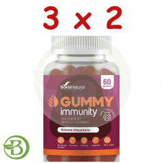 Pacote 3x2 Imunidade 60 Gomas Naturais Soria
