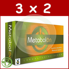 Pacote 3x2 Metabol em 30 cápsulas Tegor