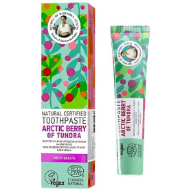 Rba Pasta de dente natural hálito fresco Arctic Berry 85G Agafja