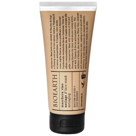 Máscara Facial Antienvelhecimento Goji Berries 100Ml Bioearth