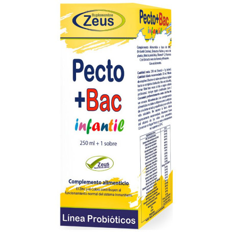 Pecto+Bac Infantil 250Ml Zeus