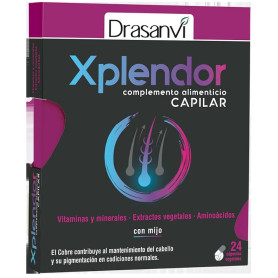 Xplendor Cabelo 24 Cápsulas Drasanvi