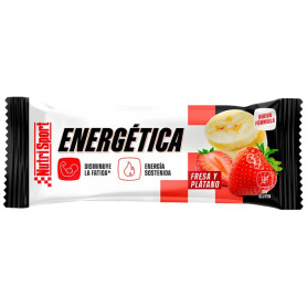 Barra Energética Morango e Banana Nutrisport