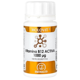 Holovit Vitamina B12 Ativa 1000Μg 50 Cápsulas Equisalud
