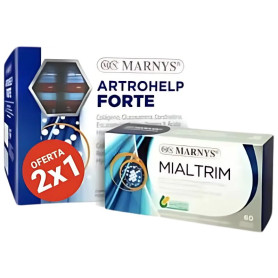 Pacote Artrohelp Forte 20X10ml + Mialtrim 60 Cápsulas Marnys