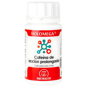 Holomega Cafeína Ação Prolongada 50 Cápsulas Equisalud
