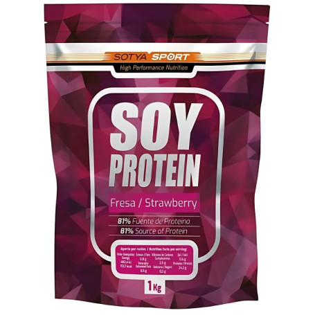 Proteína de Soja Morango 1Kg Sotya