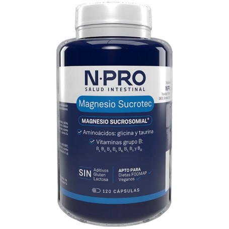 Sucrotec Magnésio 120 Cápsulas Npro