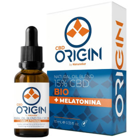 Mistura de Óleos Naturais 15% Cbd + Melatonina Bio 10Ml Soria Natural