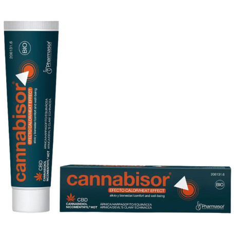 Pomada Efeito Calor Cannabisor 60Ml Soria Natural