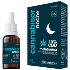 Cannabisor Noite Melatonina 15% Óleo Cbd 10Ml Soria Natural