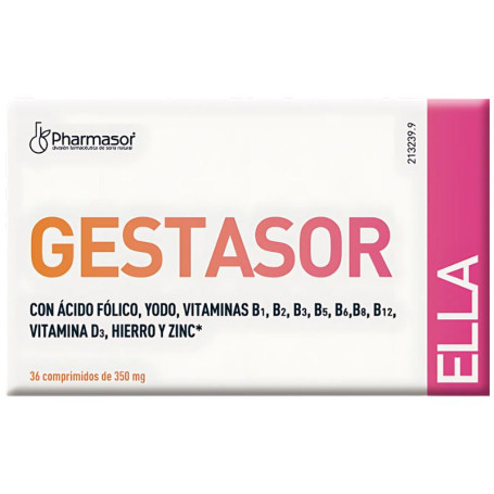 Gestasor Ella 36 comprimidos Soria Natural