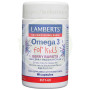 Ómega 3 para Crianças com Dha 100Mg/Epa 14Mg 60 Cápsulas Lamberts