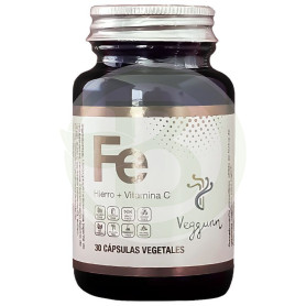 Ferro + Vitamina C 30 Cap Veggunn