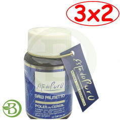 Pacote 3x2 Saw Palmetto 30 Cápsulas Pure State