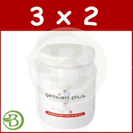 Pack 3x2 Gelisan Plus 600Gr. Plantis