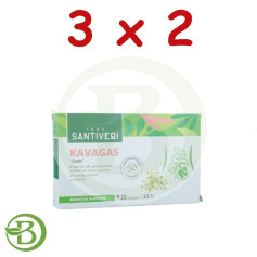 Pacote 3x2 Kavagas 20 Cápsulas Santiveri