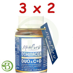 Pacote 3x2 Echinacea Duo 30 Cápsulas Estado Puro