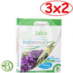 Pacote 3x2 Sálvia 30 Cápsulas Drasanvi