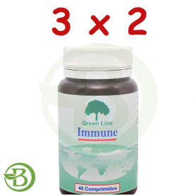 Pack 3x2 Immune 40 Comprimidos Espadiet