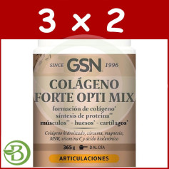 Pacote 3x2 Colágeno Opti-Mix 6 365Gr. GSN