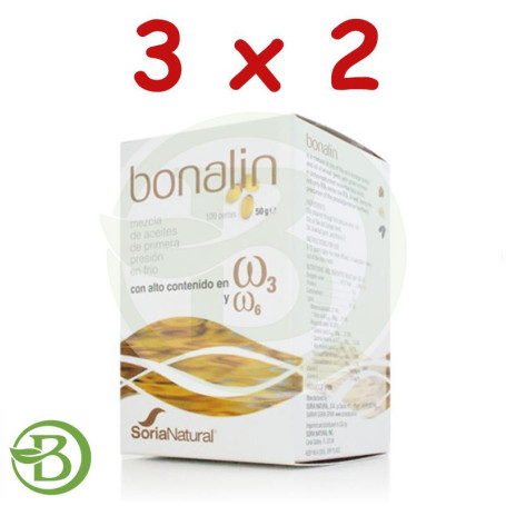 Pack 3x2 Bonalín Soria Natural