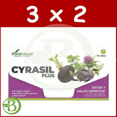 Cyrasil 3x2 Pack 14 Frascos Soria Natural