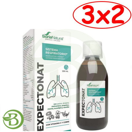 Pack 3x2 Expectonat 250Ml. Soria Natural