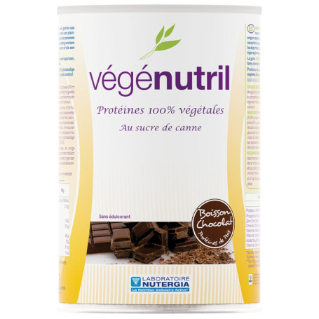 Vegenutril Chocolate (Proteína de Ervilha) 300G Nutergia