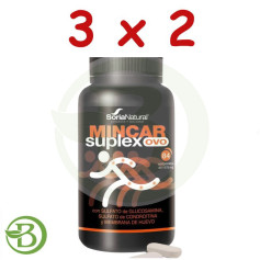 Pacote 3x2 Mincar Suplex Ovo 84 Comprimidos Soria Natural