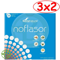 Pacote 3x2 Noflasor 28 comprimidos Soria Natural