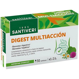 Digest Multiaction 30 Cápsulas Santiveri