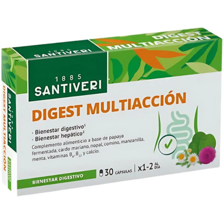 Digest Multiaction 30 Cápsulas Santiveri