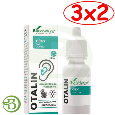 Pack 3x2 Otalin 15Ml. Soria Natural
