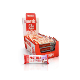 Barra de proteína de chocolate duplo Nutri Sport