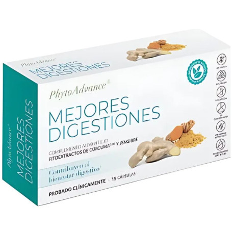 Melhor Digestão 15 Cápsulas Phytoadvance