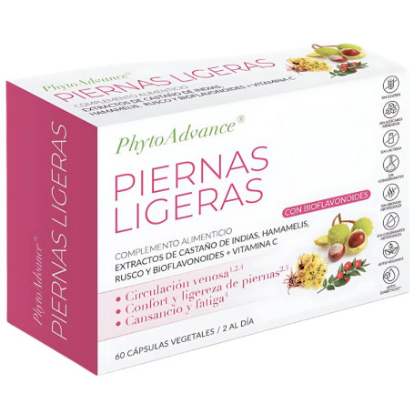 Light Legs 60 Cápsulas Vegetais Phytoadvance