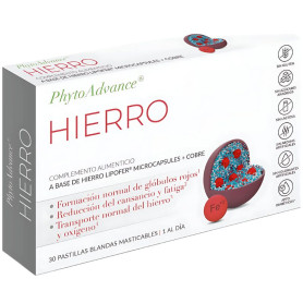 Phytoadvance Iron 30 Cápsulas Softgel Mastigáveis
